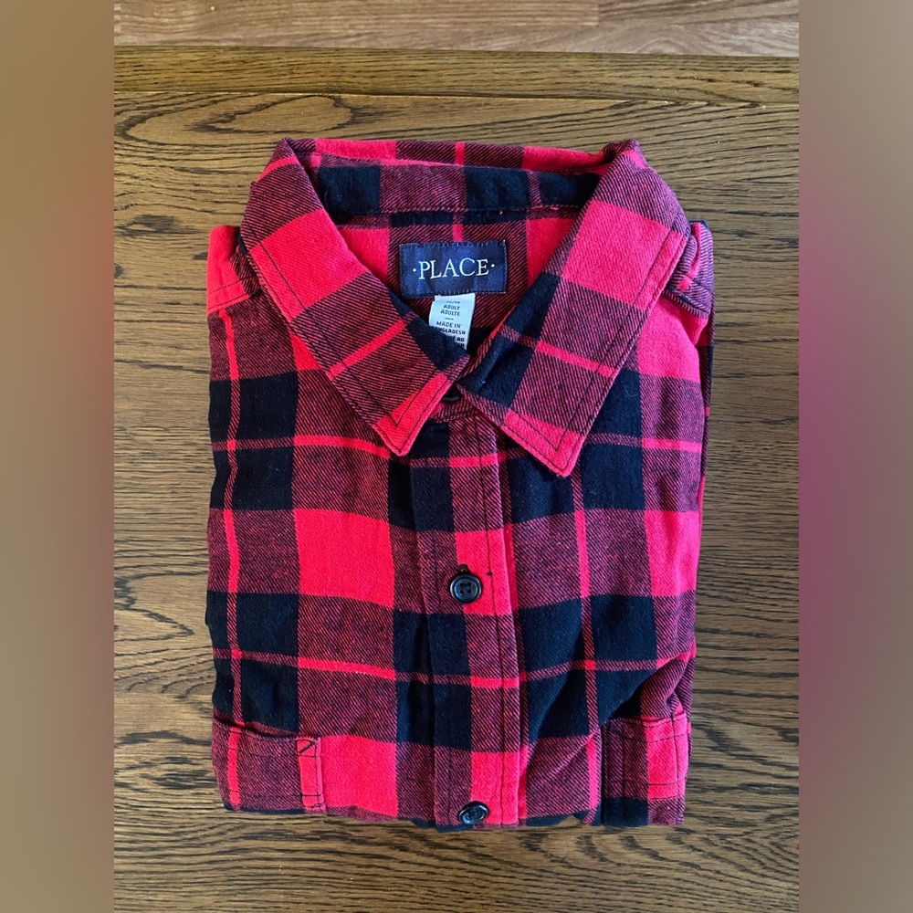 NWT Men’s buffalo plaid flannel shirt
